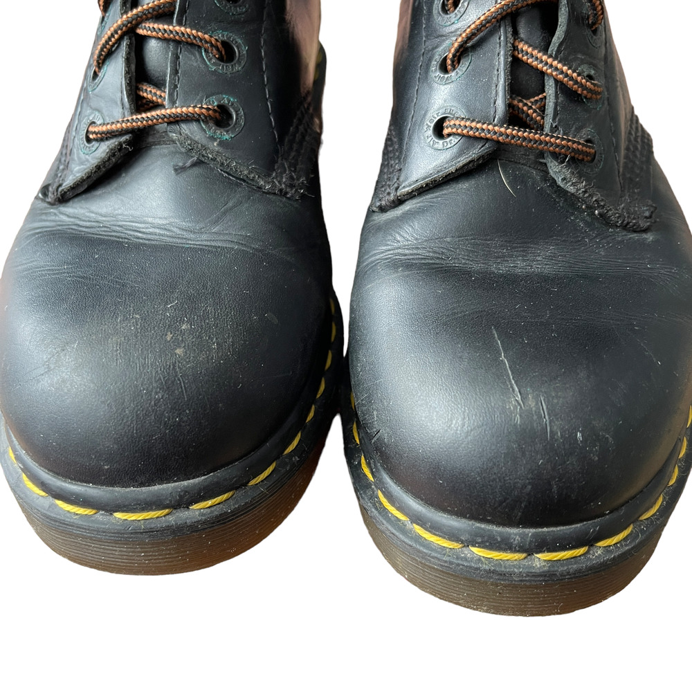 COPY - Dr. Martens Vintage Lug Sole Black Leather Boots Size 9 Men - Picture 2 of 8